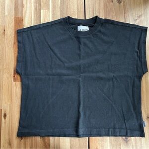 Le Bon Shoppe Jeanne Tee - dark gray